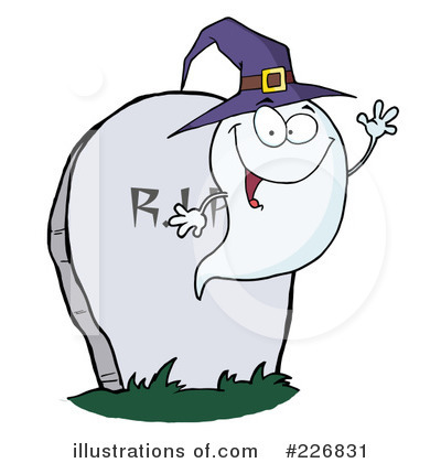 Royalty-Free (RF) Ghost Clipart Illustration by Hit Toon - Stock Sample #226831