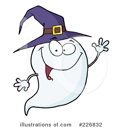 Royalty-Free (RF) Ghost Clipart Illustration by Hit Toon - Stock Sample #226832