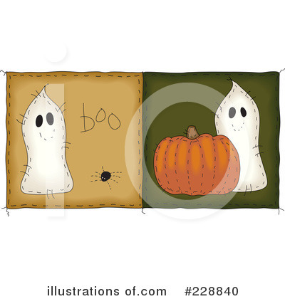 Royalty-Free (RF) Ghost Clipart Illustration by inkgraphics - Stock Sample #228840