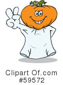 Ghost Clipart #59572 by Dennis Holmes Designs