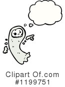 Ghost Costume Clipart #1199751 by lineartestpilot