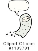 Ghost Costume Clipart #1199791 by lineartestpilot