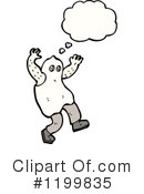 Ghost Costume Clipart #1199835 by lineartestpilot