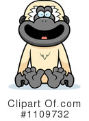 Gibbon Monkey Clipart #1109732 by Cory Thoman