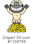 Gibbon Monkey Clipart #1109739 by Cory Thoman