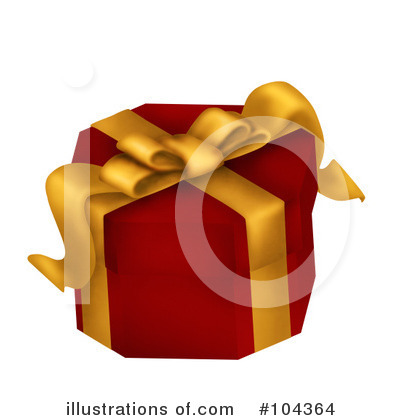 Royalty-Free (RF) Gift Box Clipart Illustration by BNP Design Studio - Stock Sample #104364