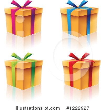 Royalty-Free (RF) Gift Clipart Illustration by cidepix - Stock Sample #1222927