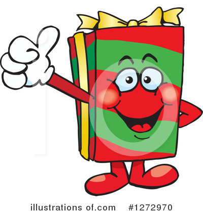 Royalty-Free (RF) Gift Clipart Illustration by Dennis Holmes Designs - Stock Sample #1272970