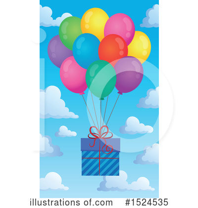 Balloons Clipart #1524535 by visekart