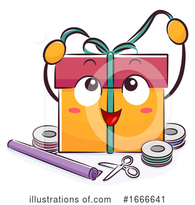 Royalty-Free (RF) Gift Clipart Illustration by BNP Design Studio - Stock Sample #1666641