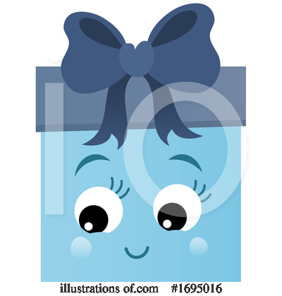 Gift Character Clipart #1695016 by visekart