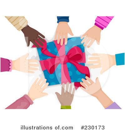 Gift Exchange Clipart #230173 by BNP Design Studio