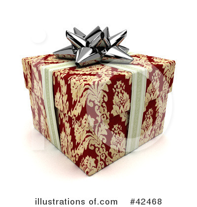 Gift Box Clipart #42468 by stockillustrations