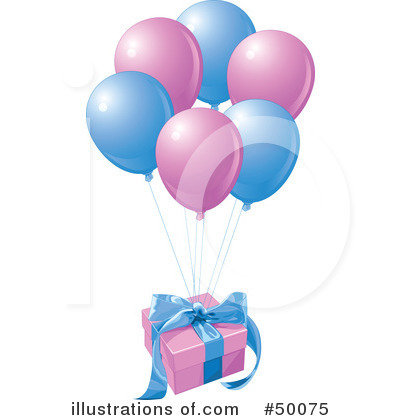 Party Balloons Clipart #50075 by Pushkin