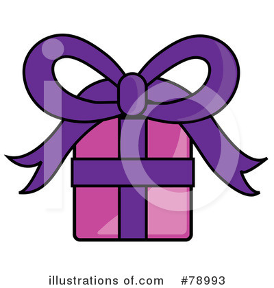 Royalty-Free (RF) Gift Clipart Illustration by Pams Clipart - Stock Sample #78993