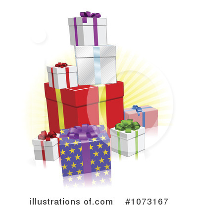 Royalty-Free (RF) Gifts Clipart Illustration by AtStockIllustration - Stock Sample #1073167