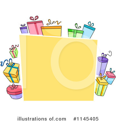 Royalty-Free (RF) Gifts Clipart Illustration by BNP Design Studio - Stock Sample #1145405
