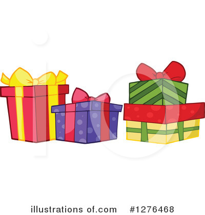 Royalty-Free (RF) Gifts Clipart Illustration by Hit Toon - Stock Sample #1276468