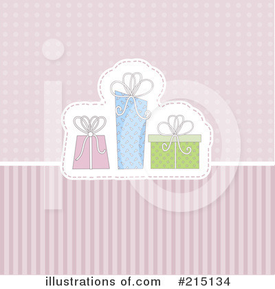 Royalty-Free (RF) Gifts Clipart Illustration by KJ Pargeter - Stock Sample #215134