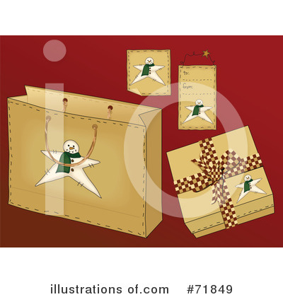 Royalty-Free (RF) Gifts Clipart Illustration by inkgraphics - Stock Sample #71849