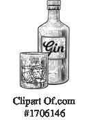 Gin Clipart #1706146 by AtStockIllustration