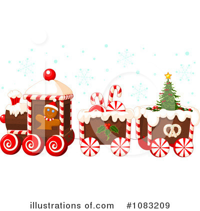 Royalty-Free (RF) Gingerbread Clipart Illustration by Pushkin - Stock Sample #1083209