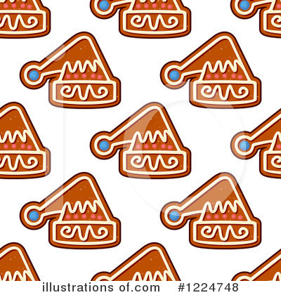 Gingerbread Clipart #1224748 by Vector Tradition SM