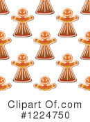 Gingerbread Clipart #1224750 by Vector Tradition SM