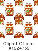 Gingerbread Clipart #1224752 by Vector Tradition SM