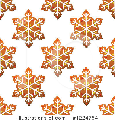 Gingerbread Cookie Clipart #1224754 by Vector Tradition SM