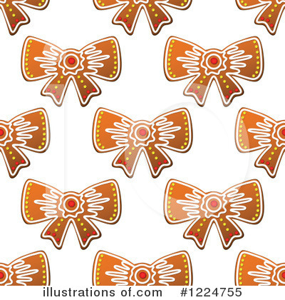 Gingerbread Cookie Clipart #1224755 by Vector Tradition SM