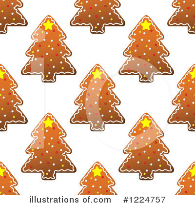 Gingerbread Clipart #1224757 by Vector Tradition SM