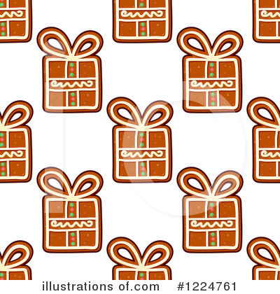 Gingerbread Clipart #1224761 by Vector Tradition SM