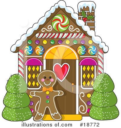 Gingerbread Man Clipart #18772 by Maria Bell