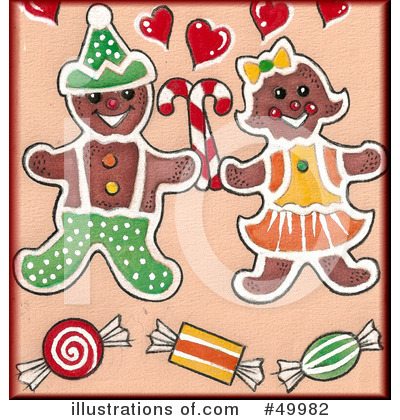 Gingerbread Clipart #49982 by LoopyLand