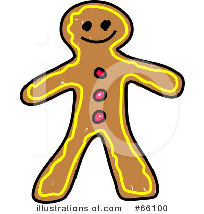 Gingerbread Man Clipart #66100 by Prawny