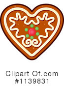 Gingerbread Cookie Clipart #1139831 by Vector Tradition SM
