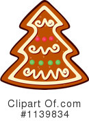 Gingerbread Cookie Clipart #1139834 by Vector Tradition SM