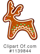 Gingerbread Cookie Clipart #1139844 by Vector Tradition SM