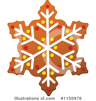 Royalty-Free (RF) Gingerbread Cookie Clipart Illustration by Vector Tradition SM - Stock Sample #1150976