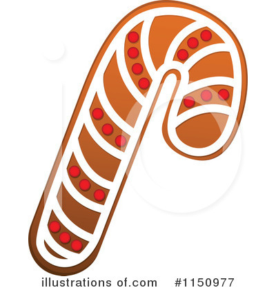 Royalty-Free (RF) Gingerbread Cookie Clipart Illustration by Vector Tradition SM - Stock Sample #1150977