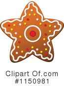 Gingerbread Cookie Clipart #1150981 by Vector Tradition SM