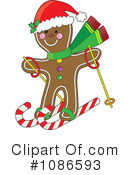 Gingerbread Man Clipart #1086593 by Maria Bell