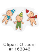 Gingerbread Man Clipart #1163343 by BNP Design Studio