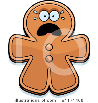 Gingerbread Man Clipart #1171460 by Cory Thoman