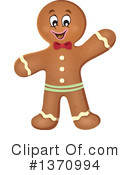 Gingerbread Man Clipart #1370994 by visekart