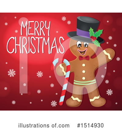 Gingerbread Man Clipart #1514930 by visekart
