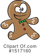 Gingerbread Man Clipart #1517160 by toonaday