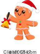 Gingerbread Man Clipart #1805547 by Hit Toon