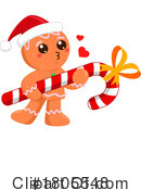 Gingerbread Man Clipart #1805548 by Hit Toon